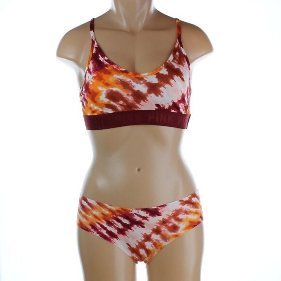 Pink Victoria’s Secret Sports bra Pantie Lot NWT - Picture 9 of 9